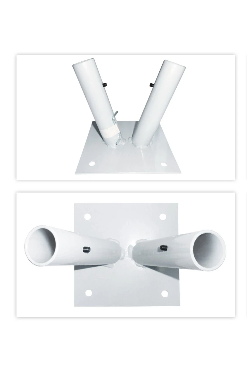 Кронштейн козырьковый на 2 штока#1 Кронштейн козырьковый на 2 штока#1