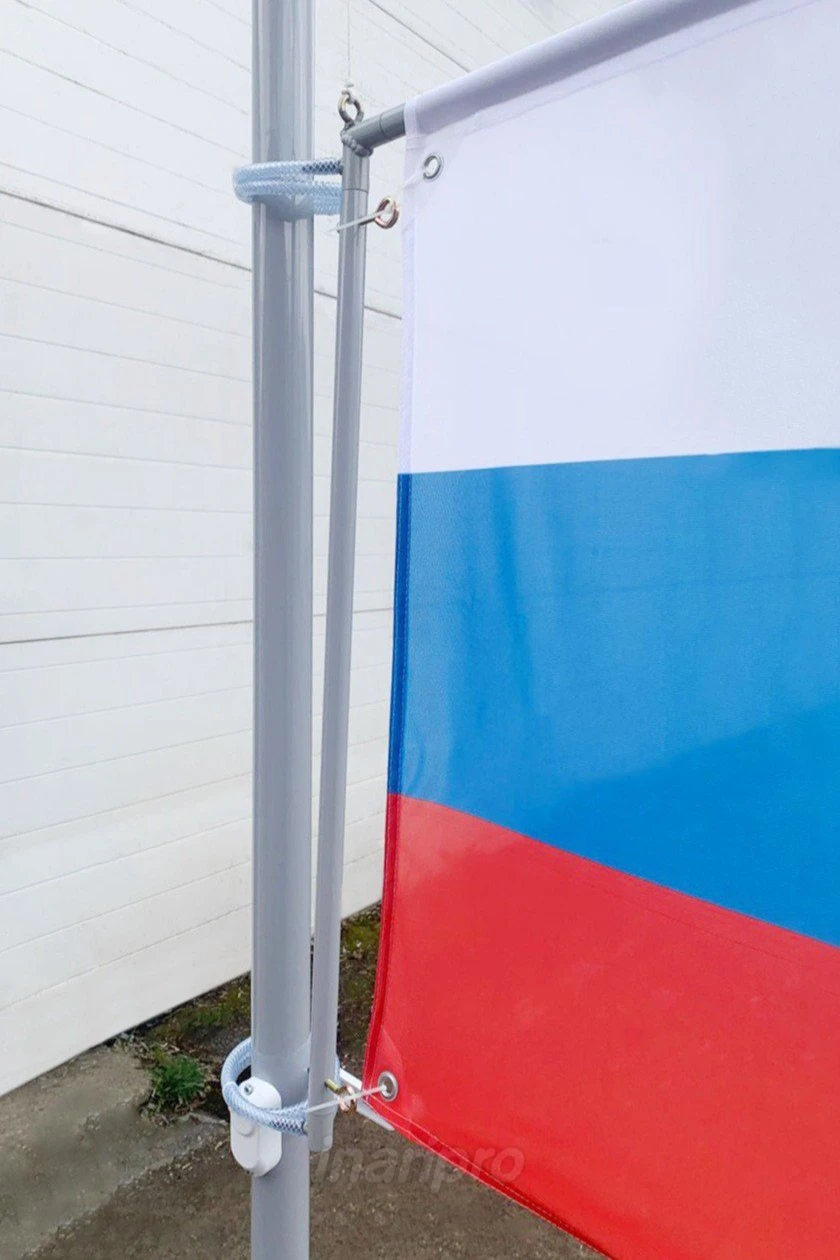 Флагшток Моби Патриот с плечом из алюминия 6 м#4