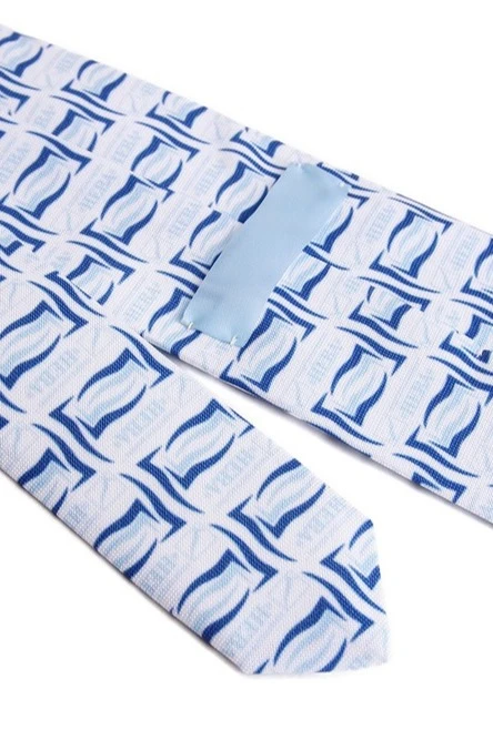 Галстук Классика самовяз мужской, с полной запечаткой "Neva"#2