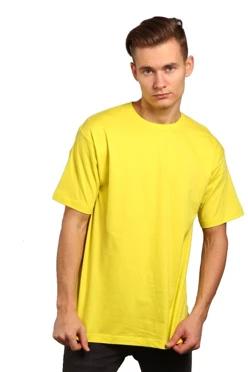 Купить лимонную футболку Премиум унисекс (Modern)