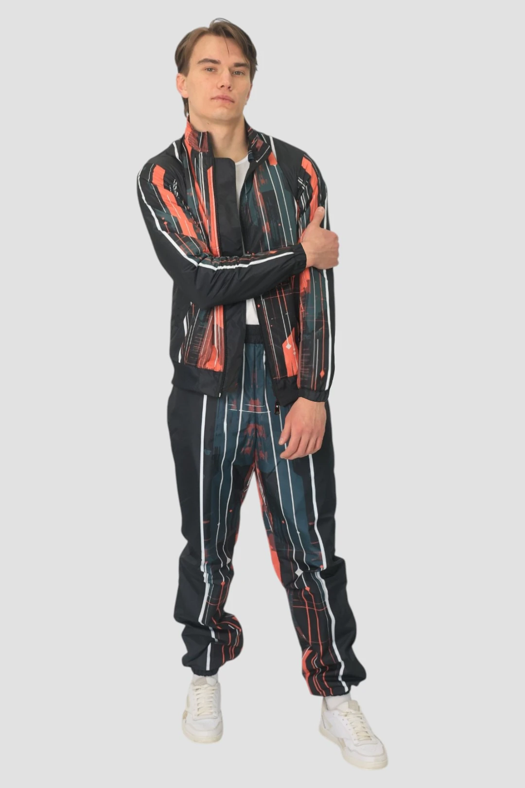 Спортивный костюм Спортинг унисекс с полной запечаткой#7