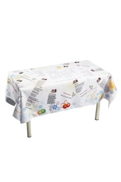 Купить скатерть прямоугольная 135х180 см "Снежный"