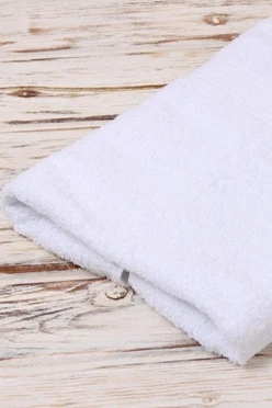 Купить полотенце махровое 50х90 см белое