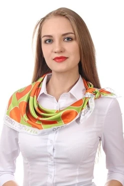 Купить платок прямоугольный 70х70 см "Ocean south fresh"