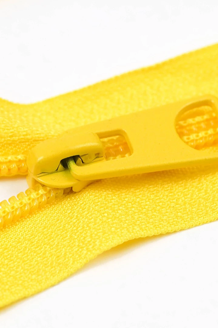 Молния спиральная разъемная 40 см, тип 5, желтая#2