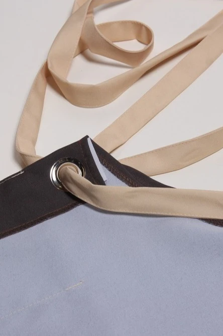 Фартук Хилтон из габардина, с полной запечаткой "Kafita"#2