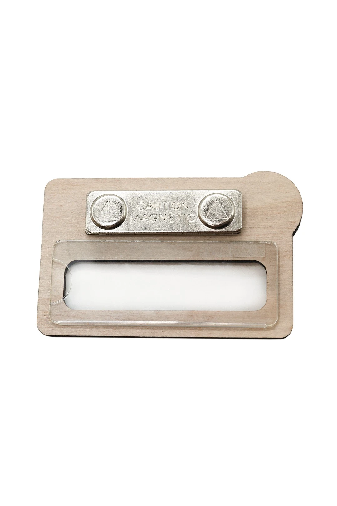 Бейдж из фанеры с гравировкой 47х73 мм "Coffee"#2