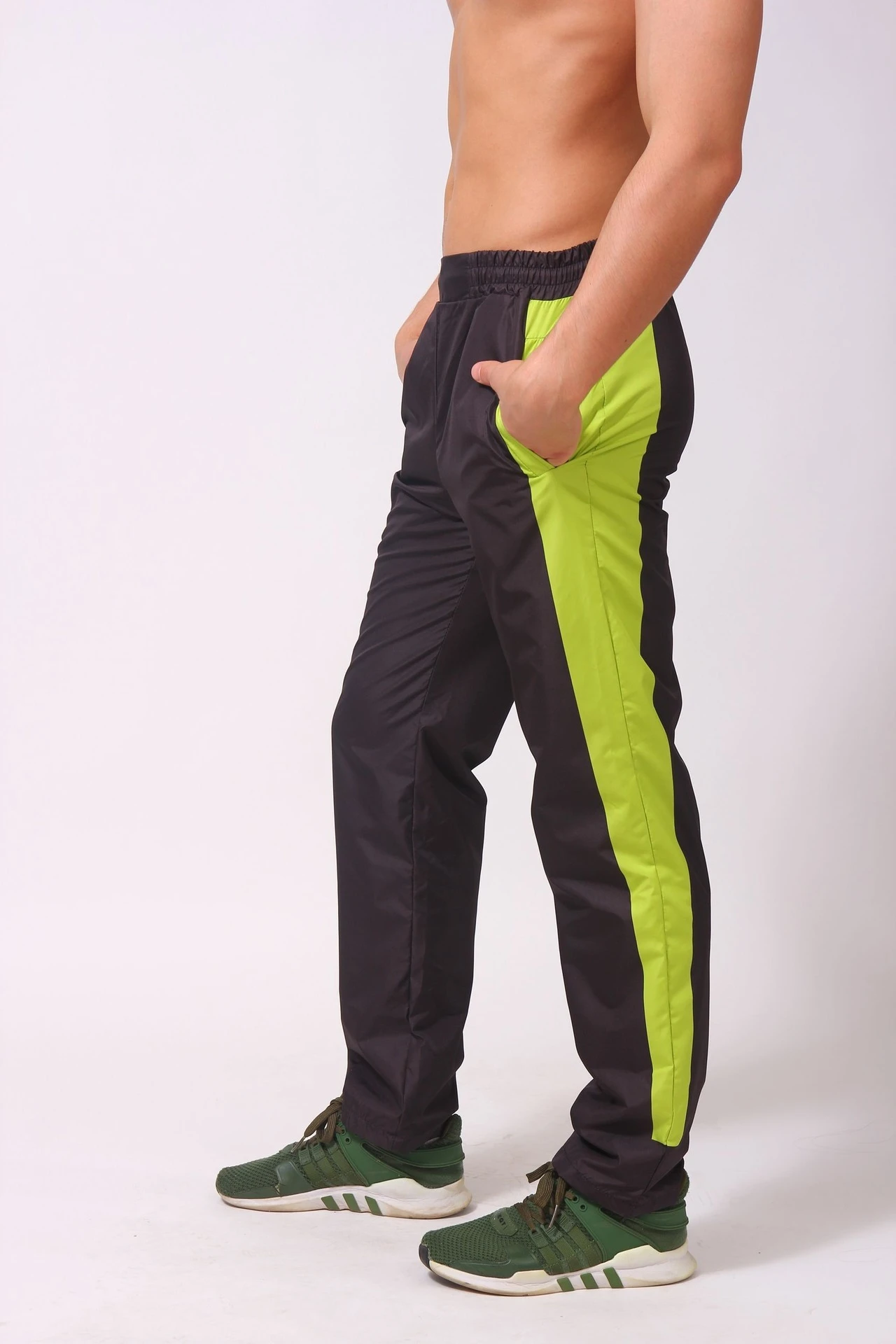 Брюки Олимпик спортивные унисекс с полной запечаткой "Green Road"#2