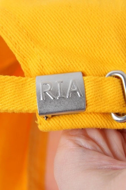 Бейсболка Велюр пятиклинка взрослая, однотонная желтая (хлопок)#2