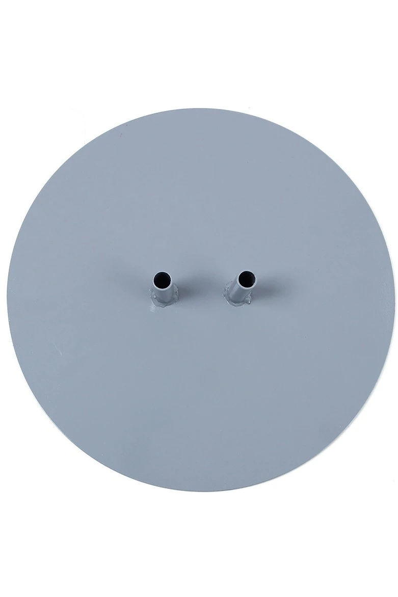 Купить Основание металлическое Диск 2 штока, серый