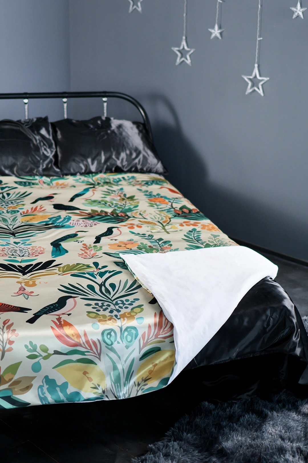 Покрывало 140х200 см с полной запечаткой "Flaro and fauna"#1