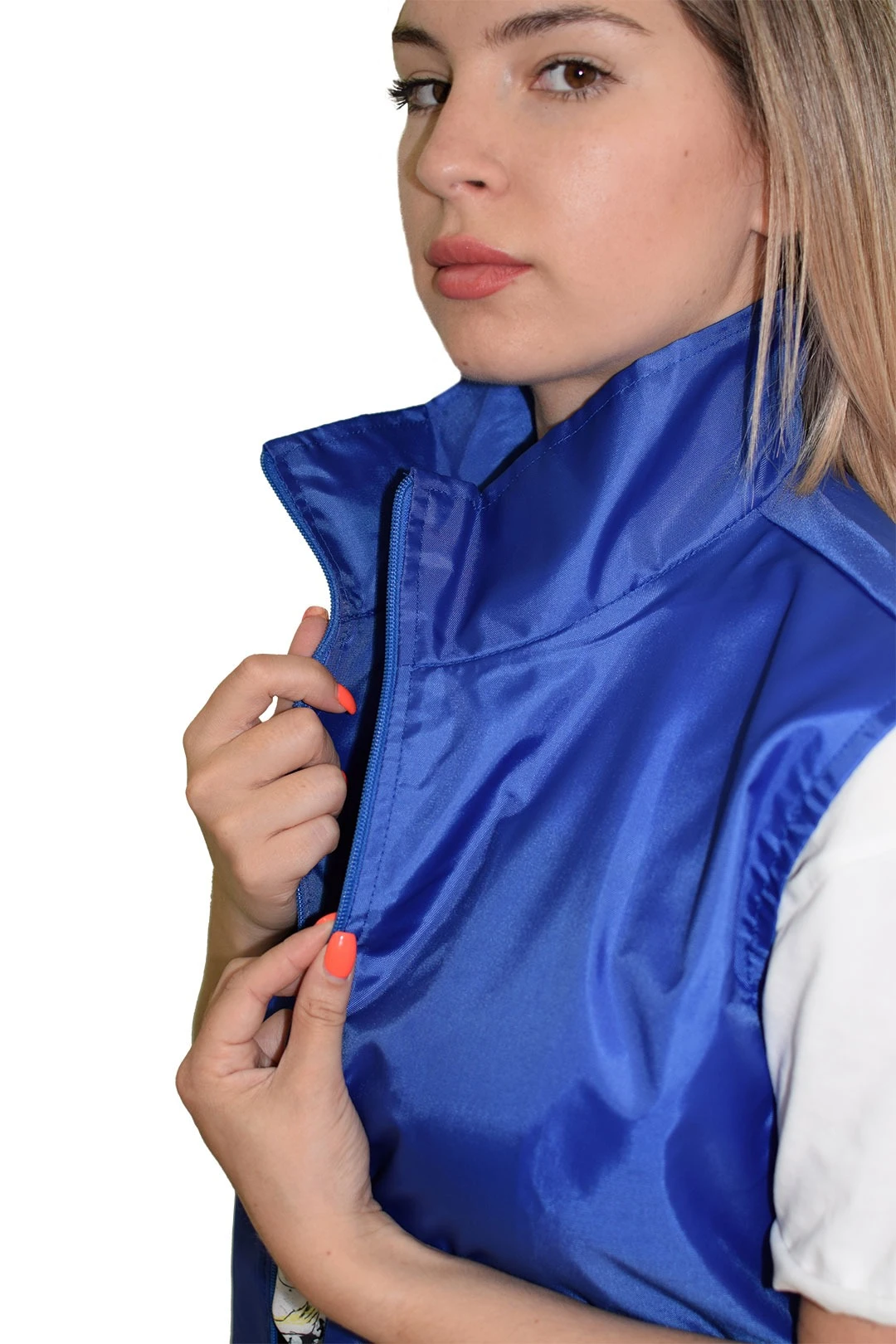 Жилет Брайт унисекс, однотонный василек#6