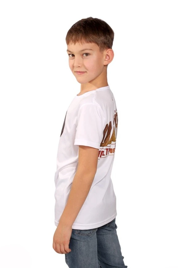 Футболка Астер из примы детская, однотонная "USURT"#1 Футболка Астер из примы детская, однотонная "USURT"#1