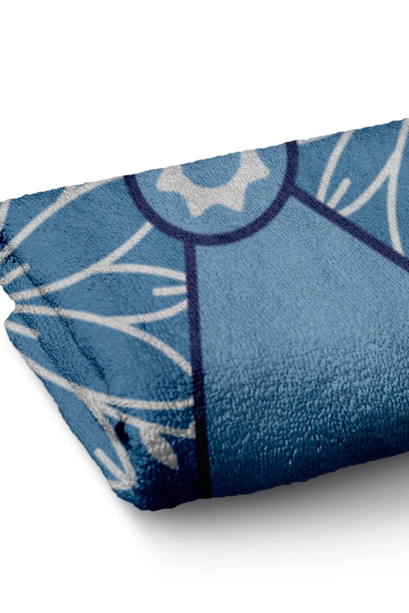 Полотенце махровое 50х90 cм печать с двух сторон (Color) "Enjoy and relax"#1