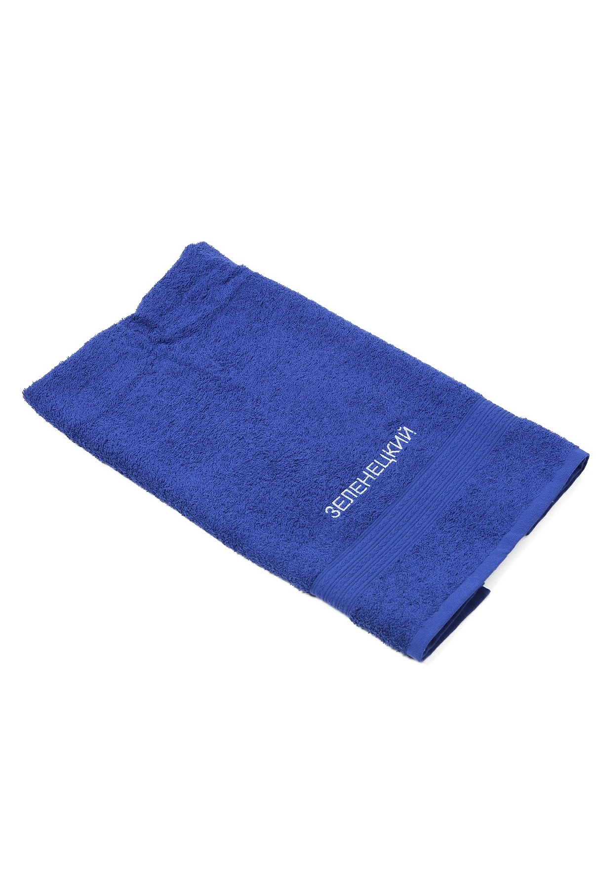 Полотенце махровое 50х90 см (Ituma), однотонное "Zelenetsky"#2