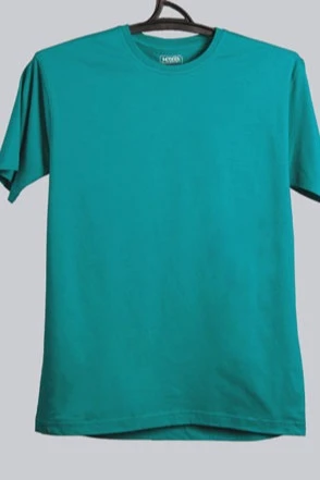 Футболка Премиум унисекс (Modern) однотонная бирюзовая (хлопок)#2