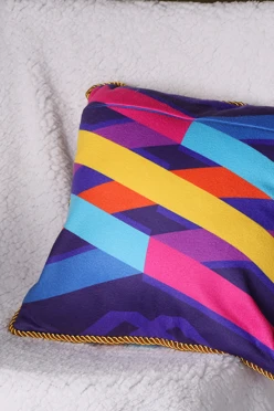 Подушка с кантом 40х40 см, с полной запечаткой#1 Подушка с кантом 40х40 см, с полной запечаткой#1