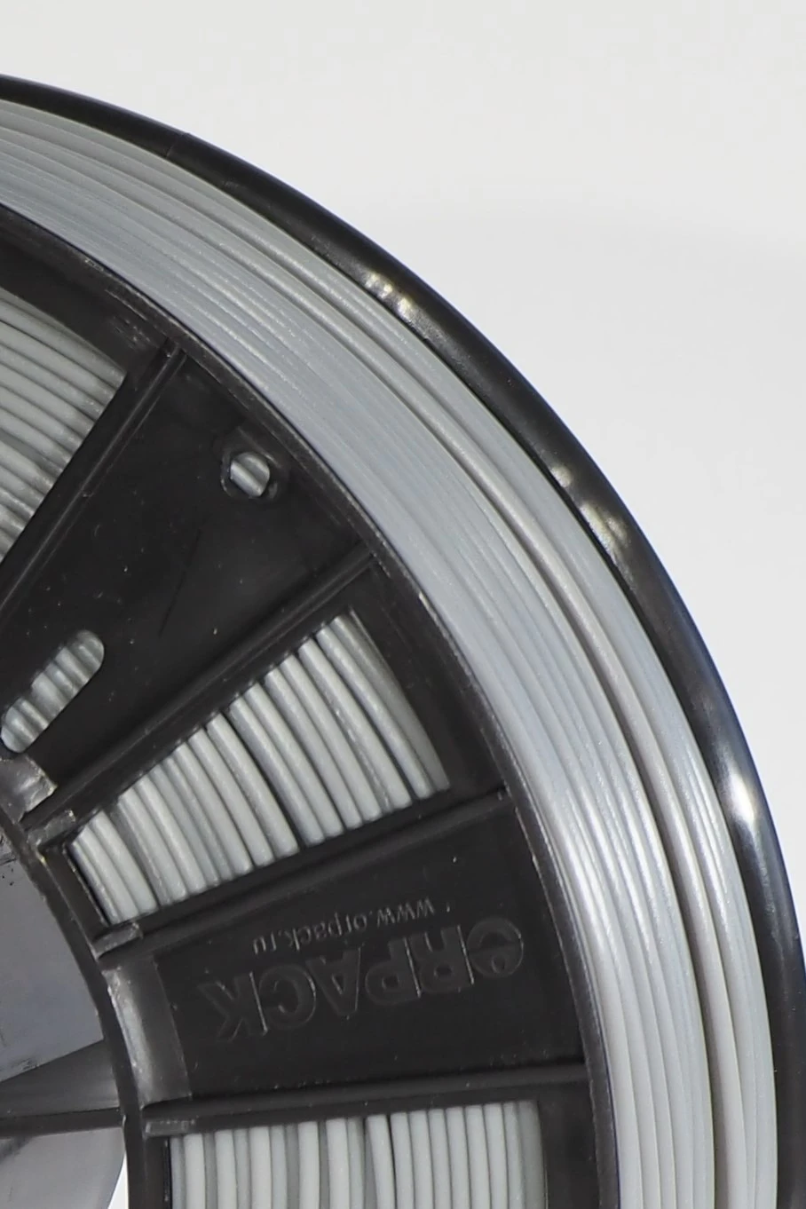 Купить пластик PLA 1,75 мм, 880 гр, серый