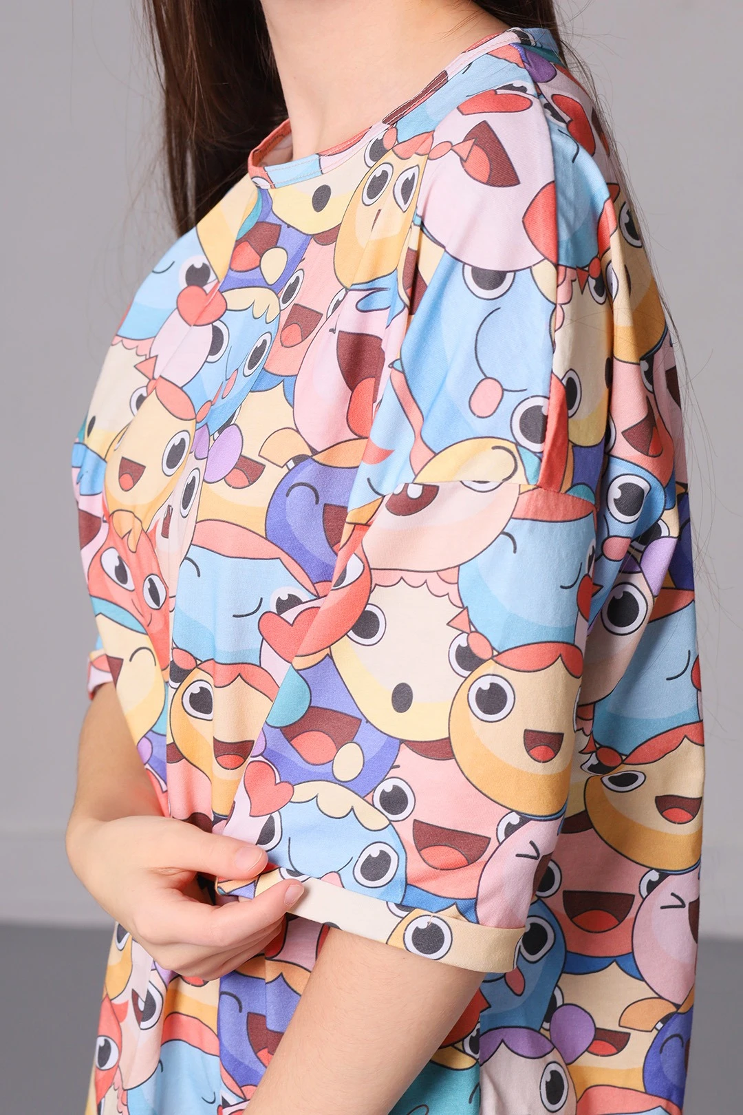 Футболка Бен оверсайз унисекс с полной запечаткой (хлопок)#6