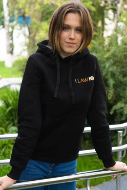 Купить толстовку Майк унисекс "I law Ю"