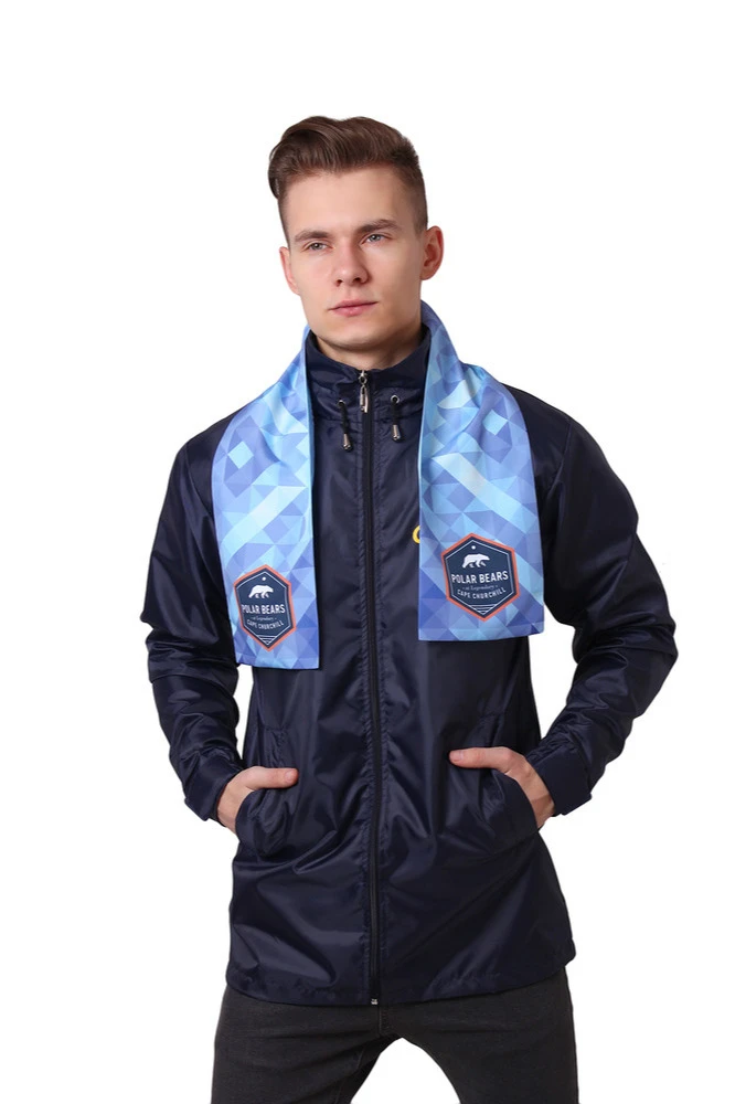 Купить Шарф двухслойный взрослый 15х100 см, с полной запечаткой "Polar Bears" Купить Шарф двухслойный взрослый 15х100 см, с полной запечаткой "Polar Bears"