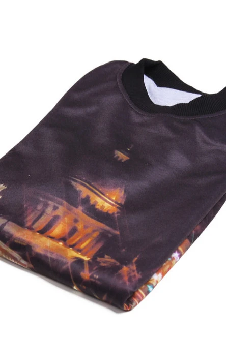 Свитшот Гарри унисекс из адидаса с полной запечаткой "#Piter"#3