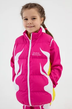 Купить жилет Морган Лайт с подкладом из лебяжьего пуха детский "Ритмика"