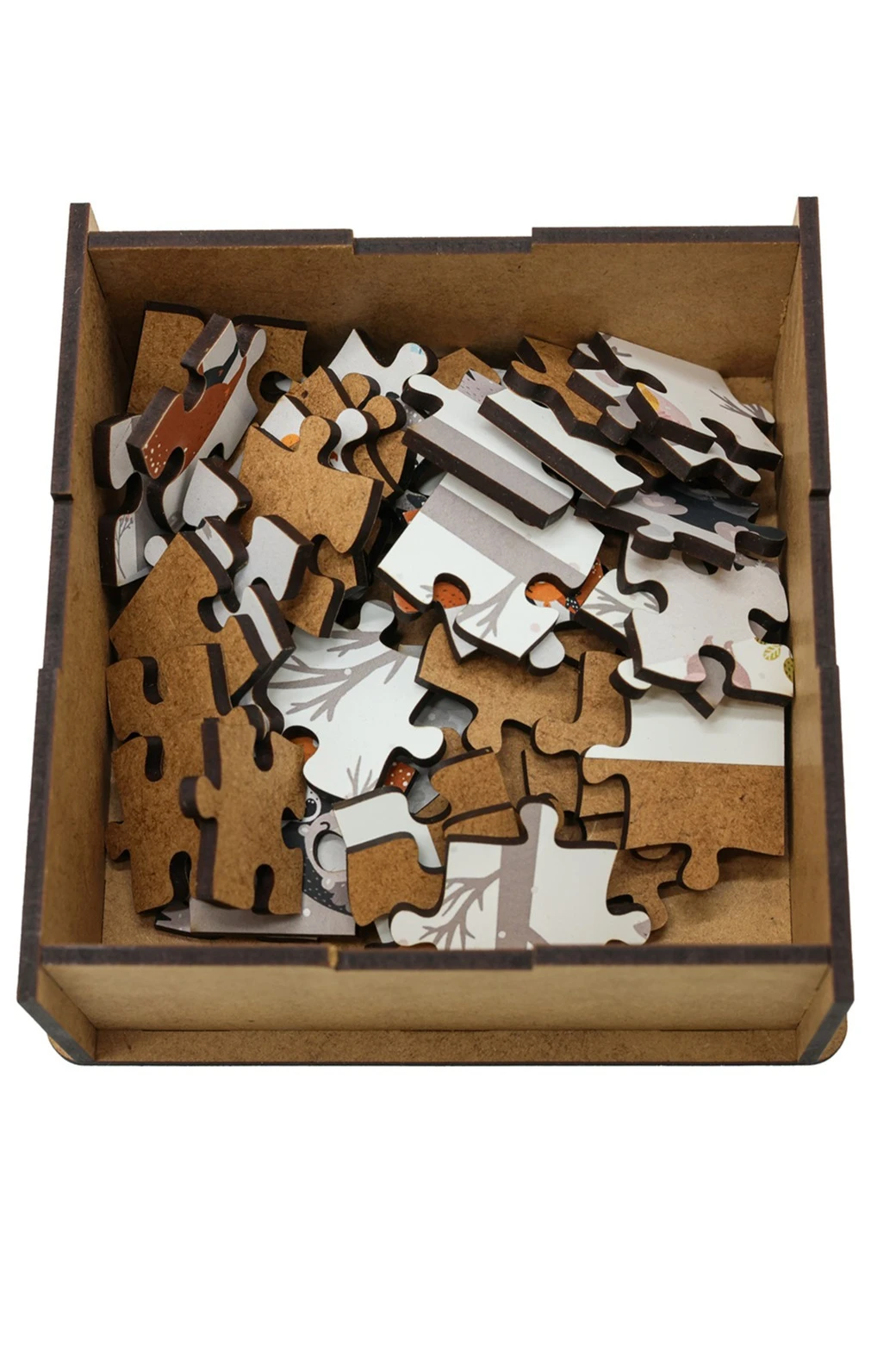 Пазл деревянный с нанесением, А5 (80 элементов)#1 Пазл деревянный с нанесением, А5 (80 элементов)#1