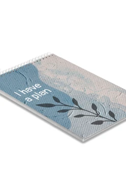 Блокнот фирменный А4 на пружине (40 листов) с  принтом "I have plan"#1 Блокнот фирменный А4 на пружине (40 листов) с  принтом "I have plan"#1