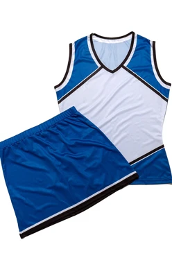 Купить форму Моника без шорт женская, с полной запечаткой "Синяя"