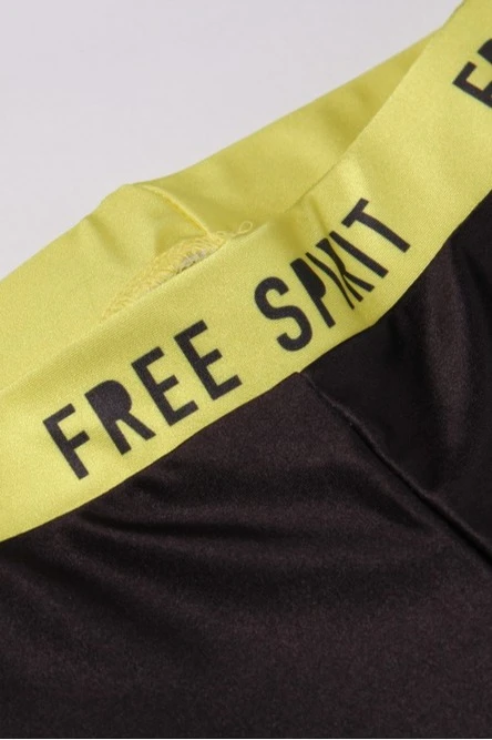 Легинсы женские с узким поясом с принтом "Sport"#1