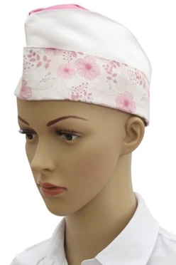 Пилотка Полет фигурная с полной запечаткой "Flower"#1