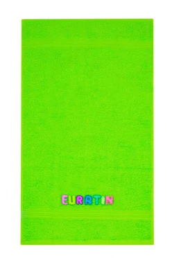 Купить полотенце махровое 40х70 см с вышивкой (Ituma), салатовое