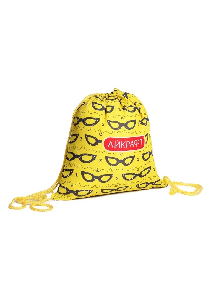 Купить рюкзак Уолкер из габардина 40х40 см с петлями, с полной запечаткой "Eyecraft"