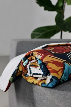 Купить покрывало 110х140 см с полной запечаткой "Sketch"