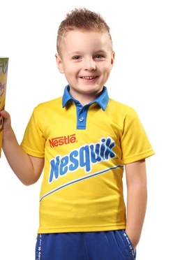 Купить футболку поло Стар детскую "Nesquik"