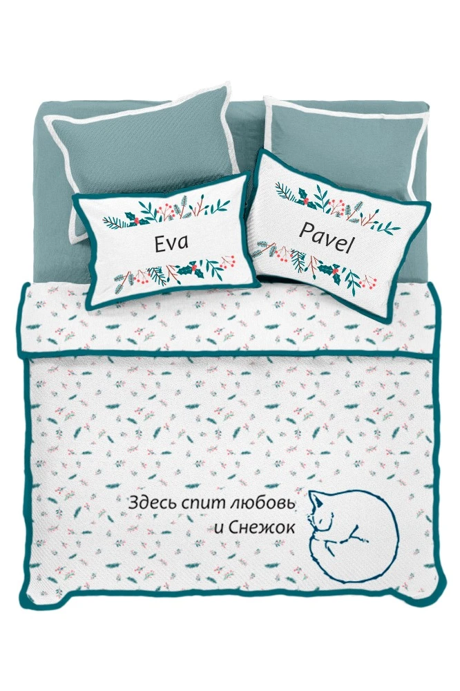 Постельное бельё 1,5-спальное 140х215 см#5
