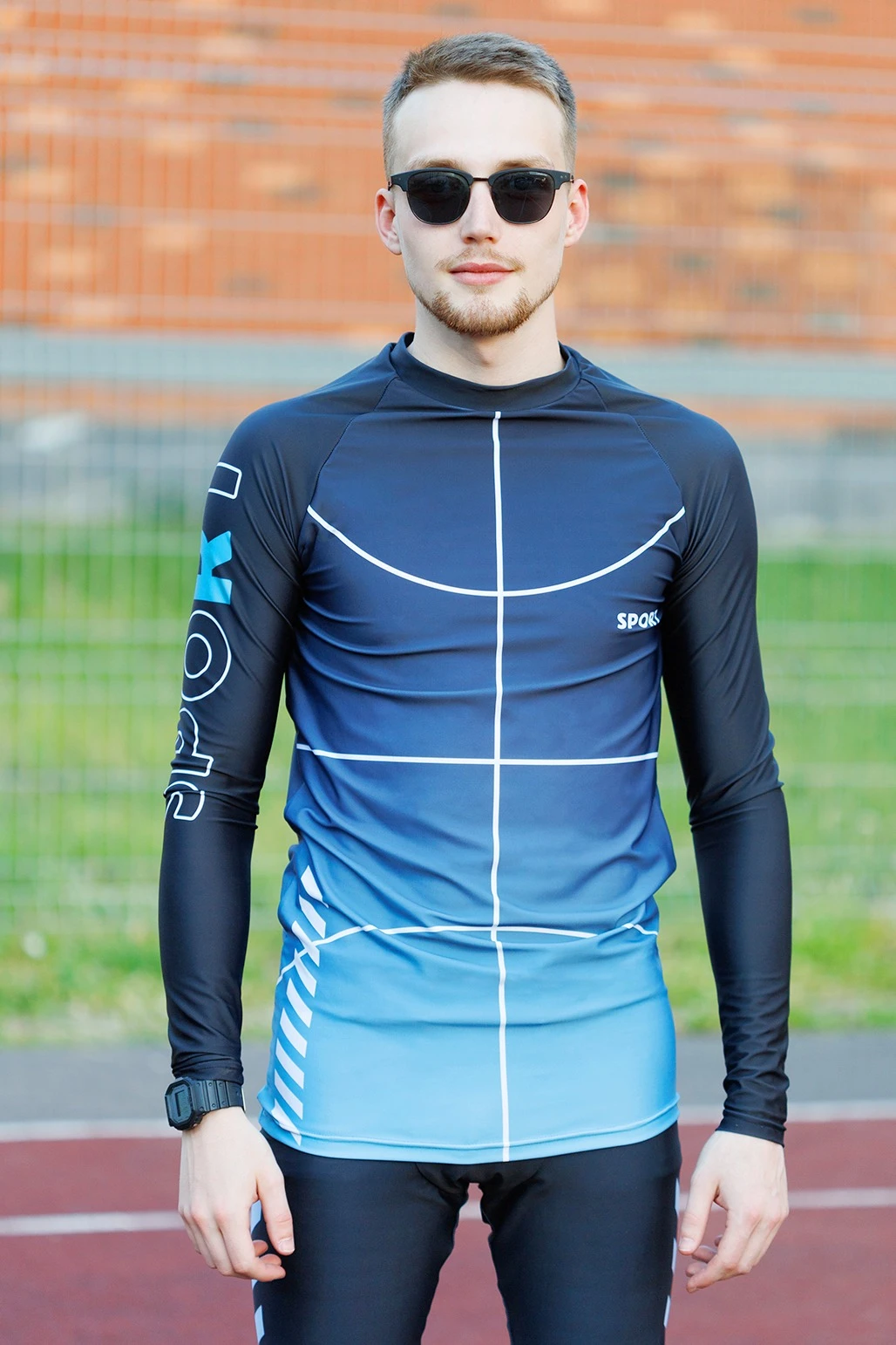 Рашгард Конер велосипедный взрослый с полной запечаткой#5