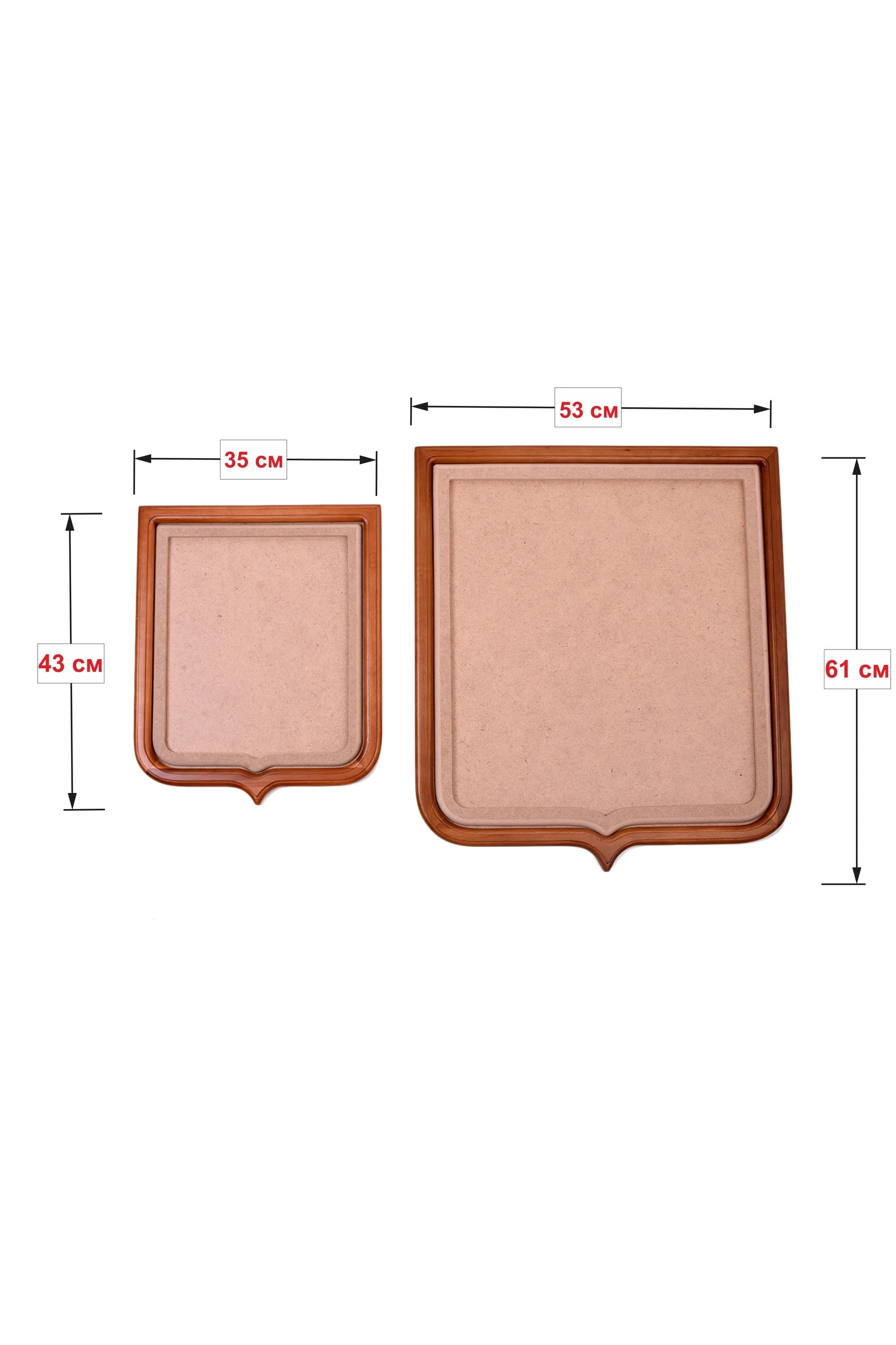 Задняя стенка герба 53х61 см#1