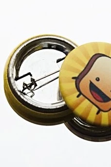 Значок закатной диаметр 25 мм, с печатью#2