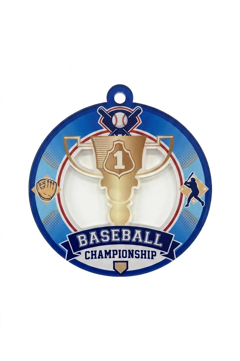 Купить медаль из акрила АК7007 Круг с кубком 70 мм с печатью "Baseball" Купить медаль из акрила АК7007 Круг с кубком 70 мм с печатью "Baseball"