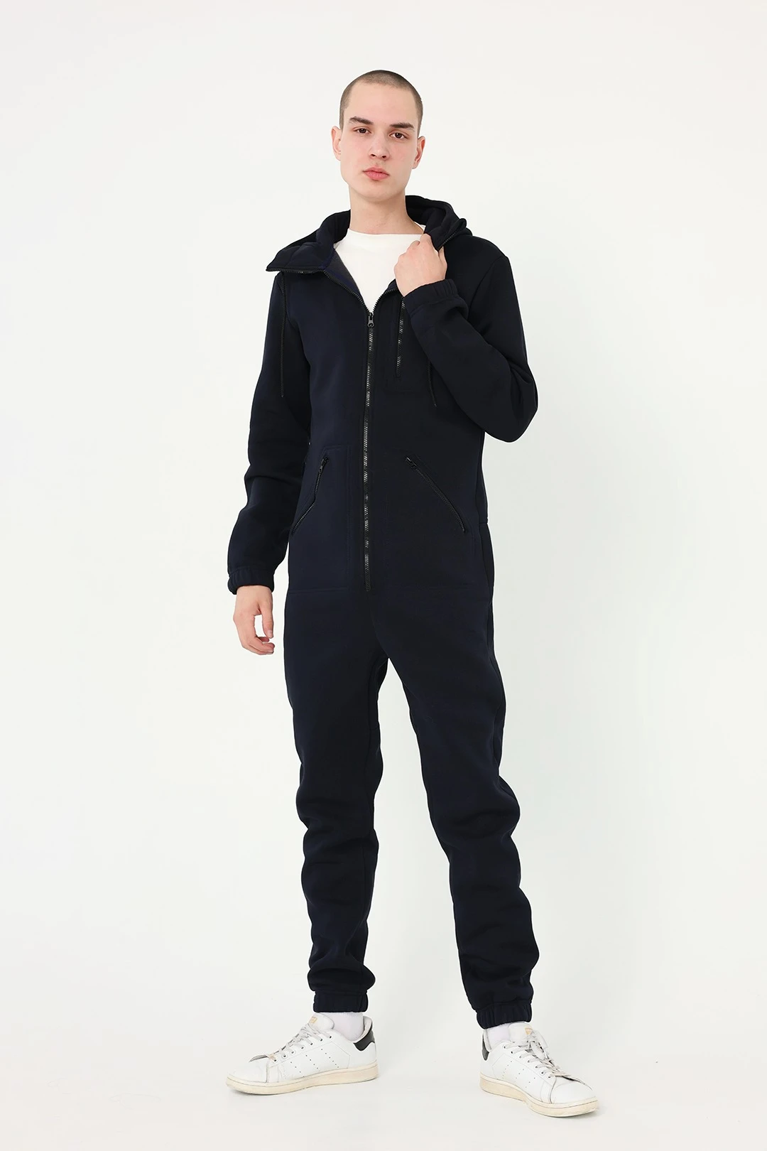 Комбинезон Флойд из футера унисекс, однотонный#1 Комбинезон Флойд из футера унисекс, однотонный#1