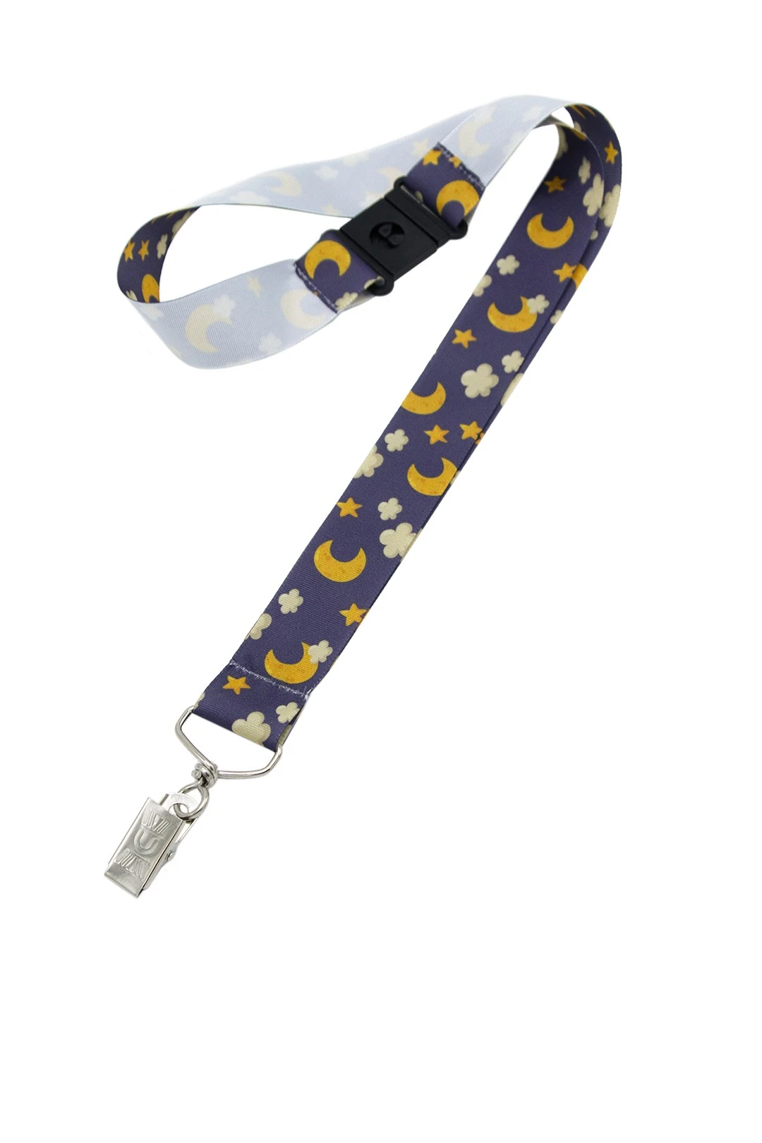 Купить ленту для бейджа микрорепс ширина 2,5 см, с замком безопасного разрыва, с печатью