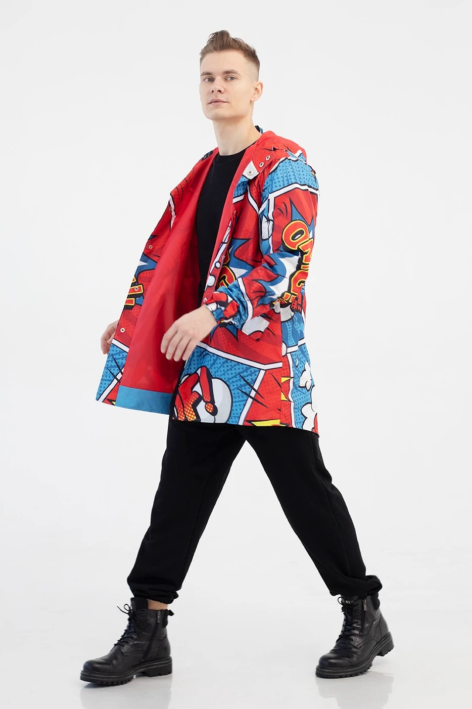 Ветровка Энерджи унисекс с полной запечаткой "OMG"#1 Ветровка Энерджи унисекс с полной запечаткой "OMG"#1