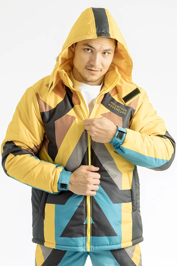 Купить куртку Арктик унисекс, с полной запечаткой "Анамир"