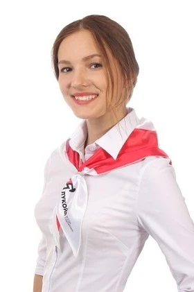 Купить косынку Шарлотта 60х60х90 см "Лукойл"