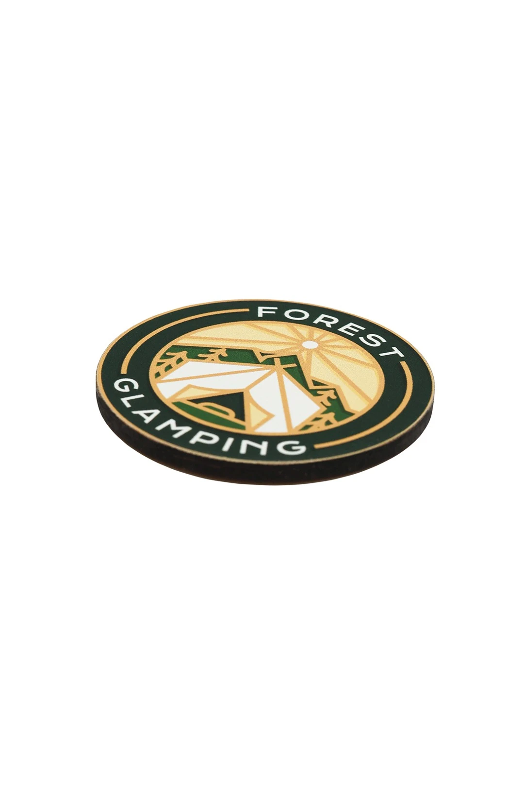 Купить магнит из дерева 5х5 см круг, с нанесением