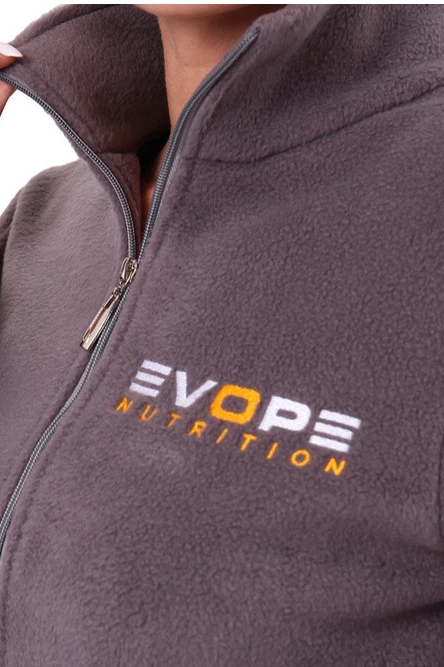 Толстовка Харисон флисовая без капюшона женская, однотонная "Vop"#2