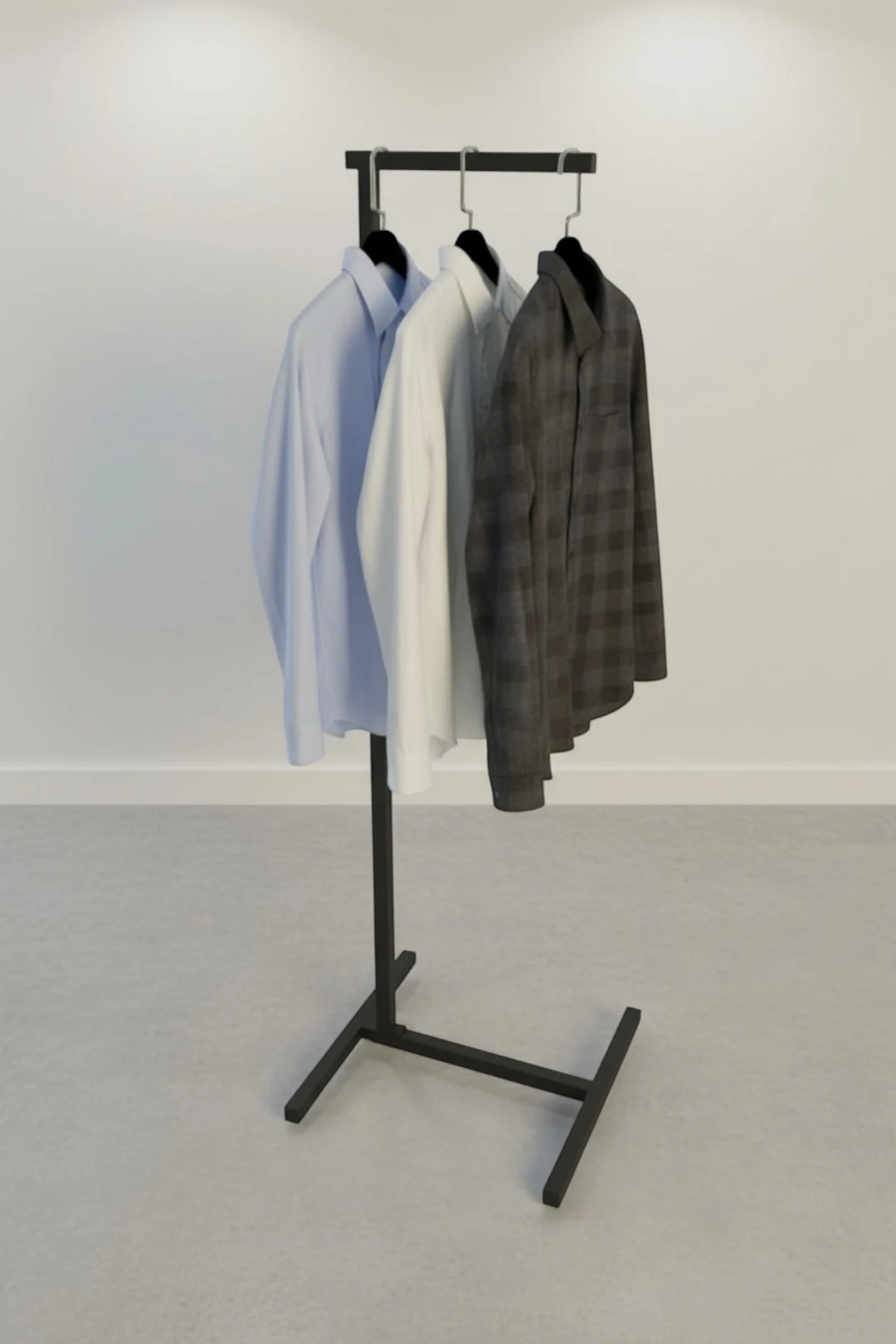 Напольная вешалка для одежды "Мансард", металлическая, 175×50×50 см#3