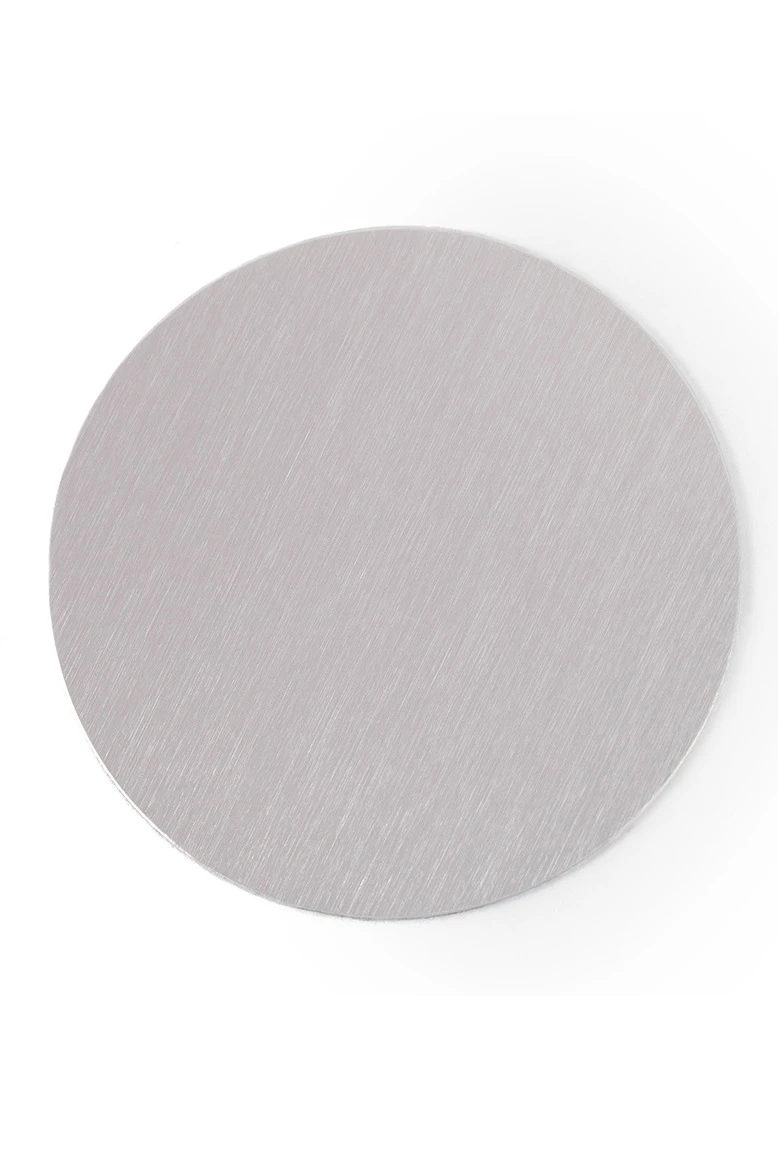 Купить вкладыш царапанный односторонний 50 мм 0,5 мм 50 шт, серебро